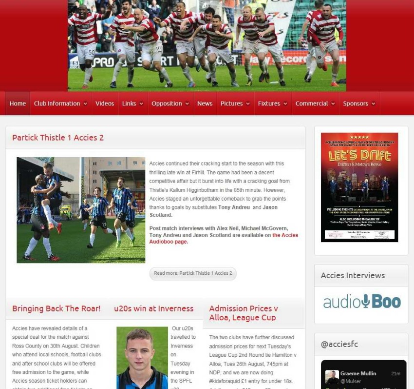 Celtic FC official website